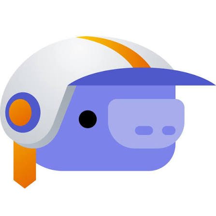 Discord default Clyde avatar — what a fresh, uncustomized account looks like before a profile picture is set