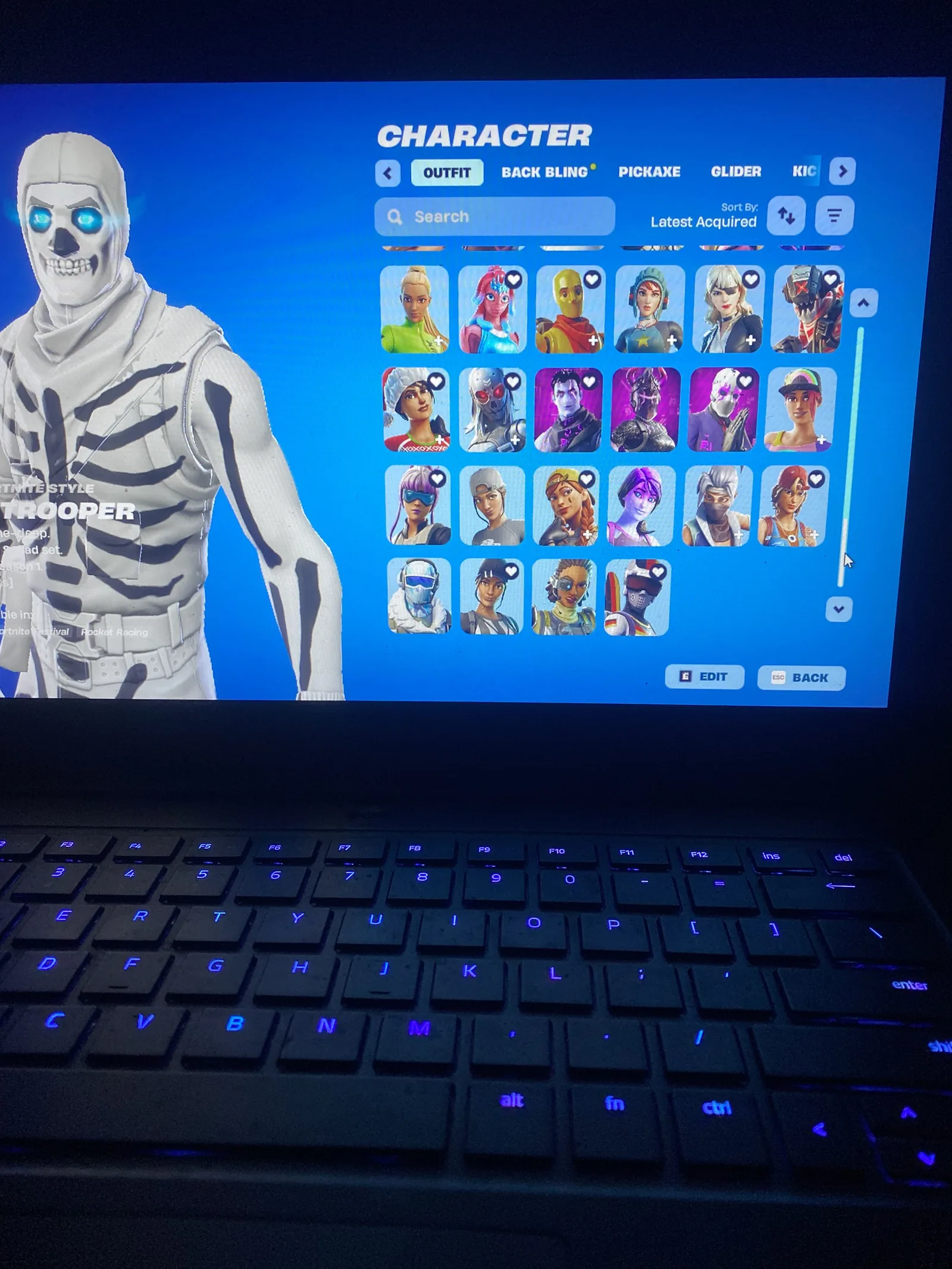 Fortnight account — screenshot 2