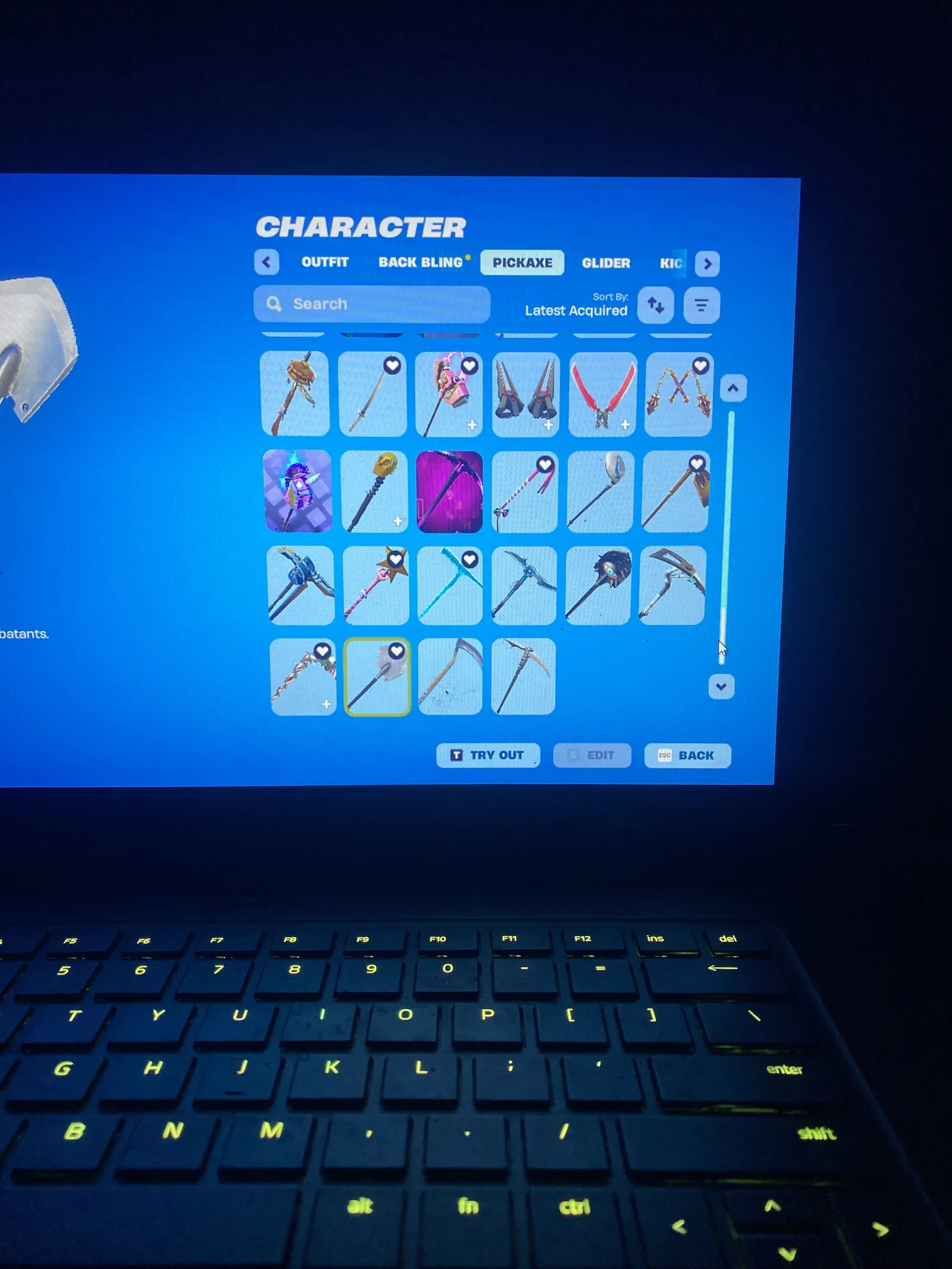 Fortnight account — screenshot 1