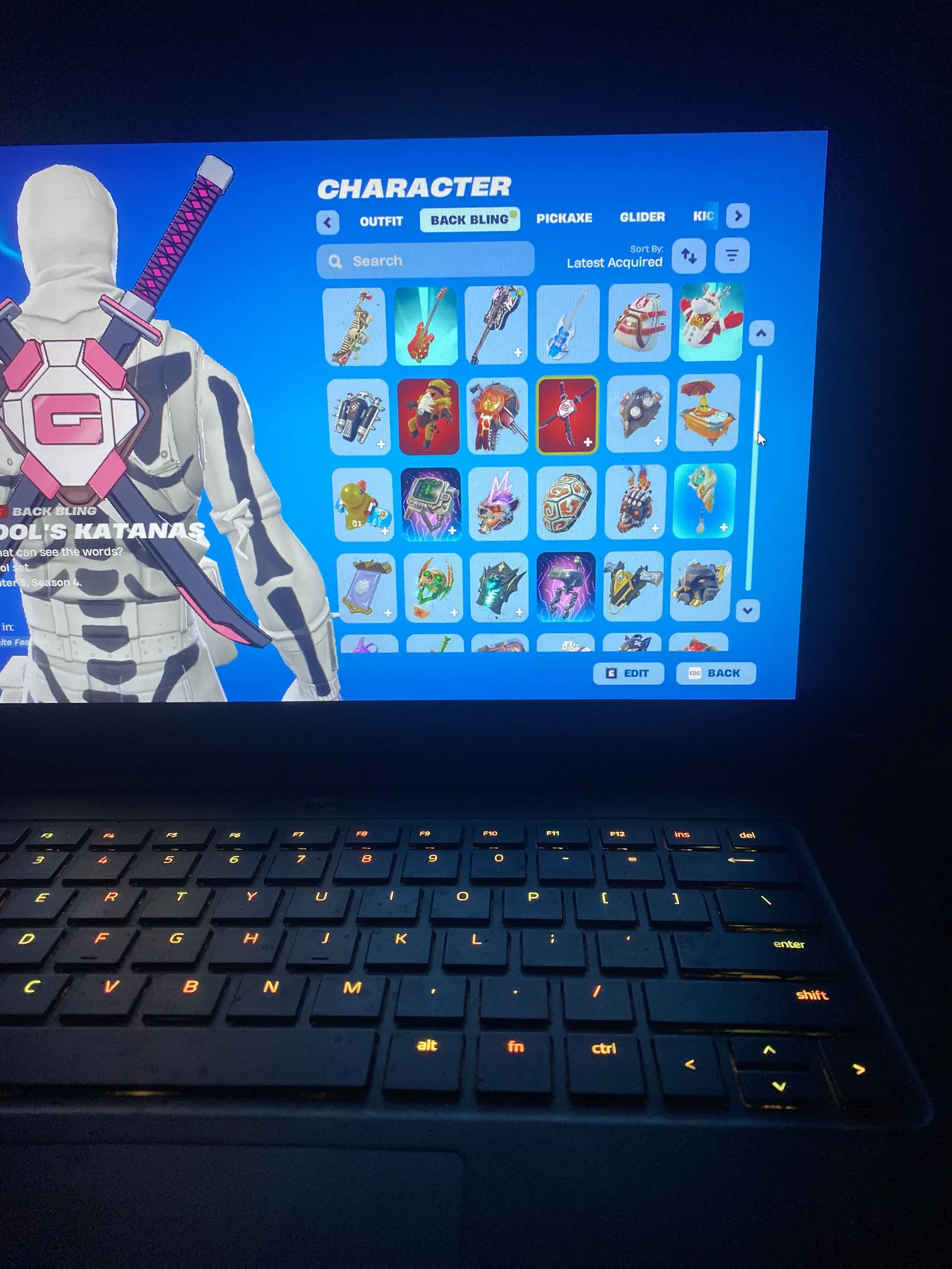 Fortnight account — screenshot 3