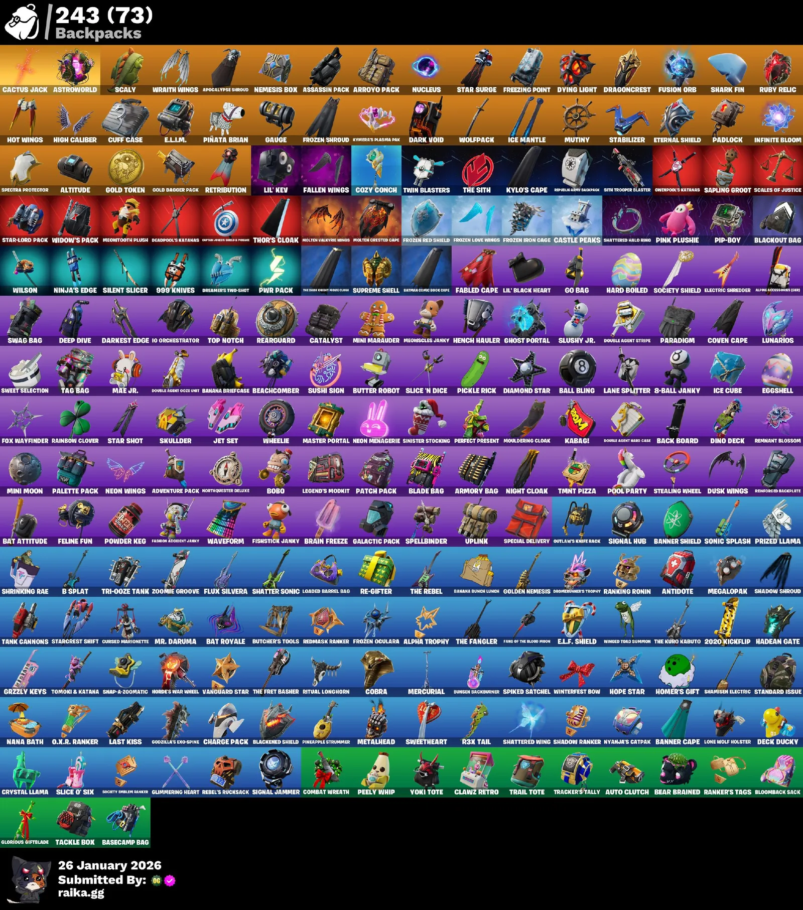[PC] 184 skins | IKONIK | Travis Scott | Astro Jack | Gold Brutus | Gold Midas — screenshot 5