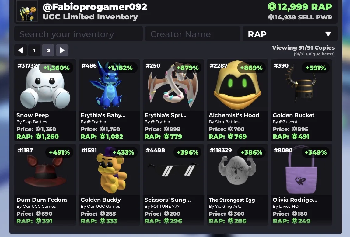 Roblox Account 5+ years — screenshot 1