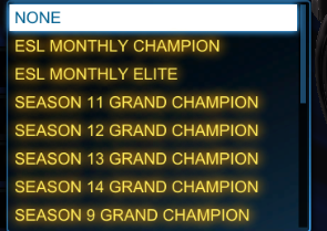 Selling my Rocket League Steam with ESL Monthly Champion / Elite — screenshot 1