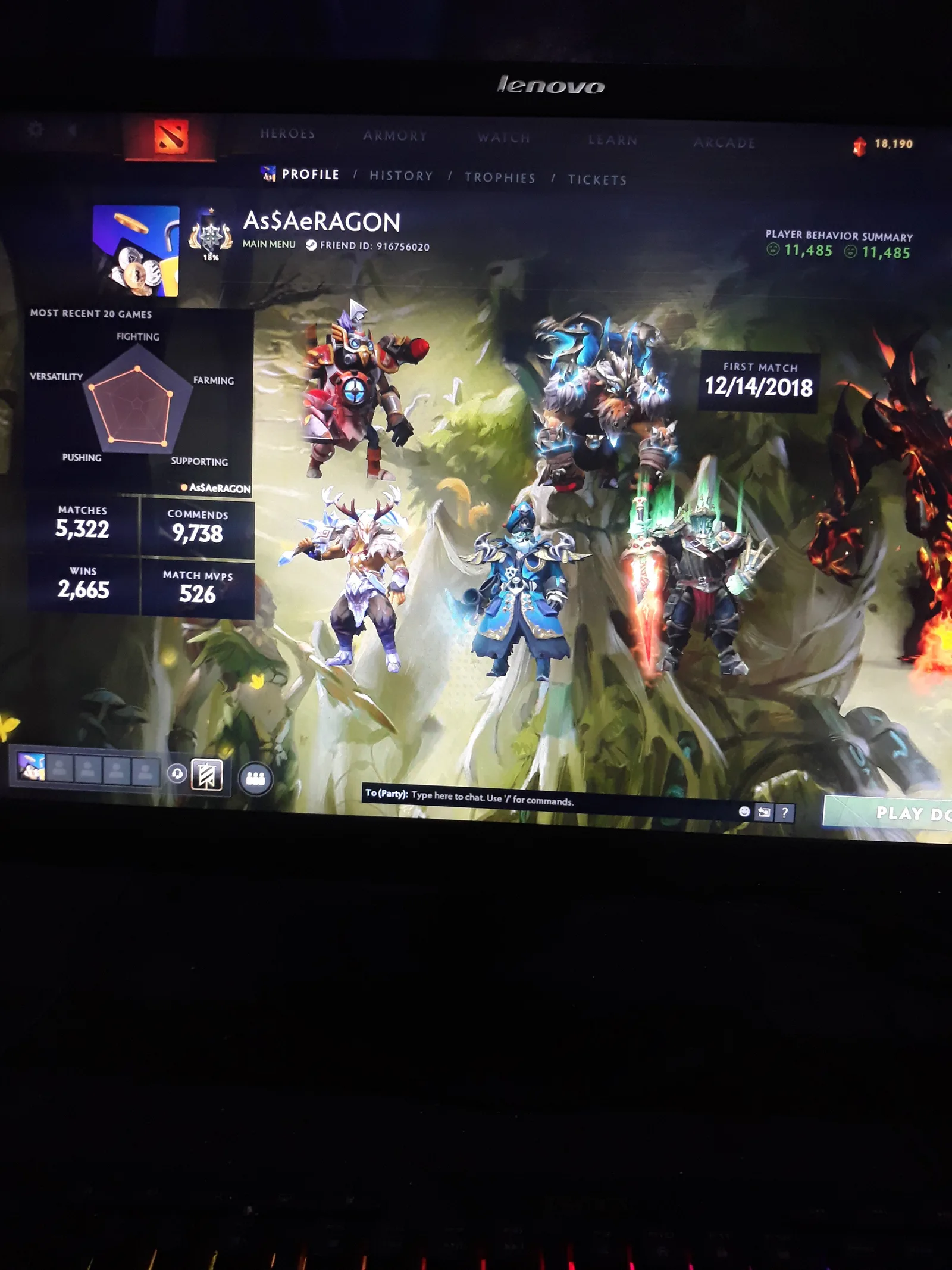 Dota2 account orginal — screenshot 3