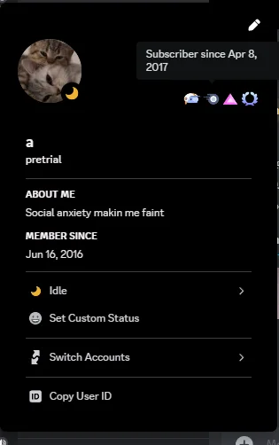 EARLY SUPPORTER ACCOUNT — screenshot 1