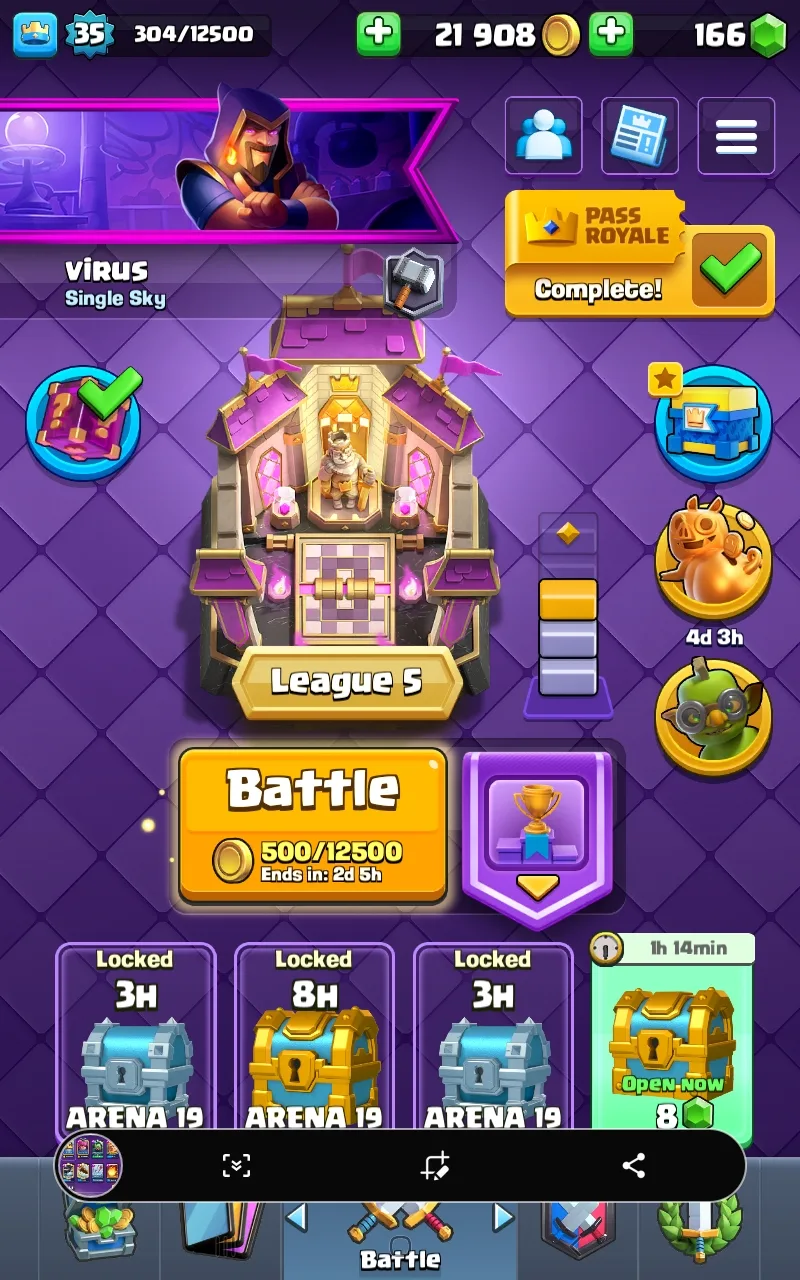 Clash royal accout for sell — screenshot 1