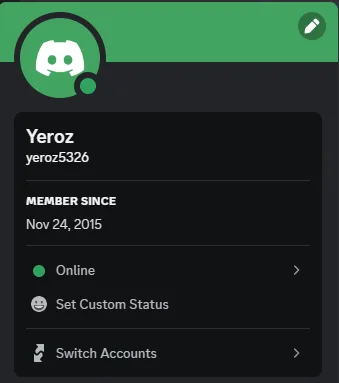 High Quality 2015-2023 Aged Discord Account - Email Access & Phone Verified — screenshot 1