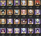 AR 60 ASIA ACCOUNT: 28 UNIQUE 5 STAR CHARACTERS - 53 WITH CONS, C2 NAHIDA — screenshot 2