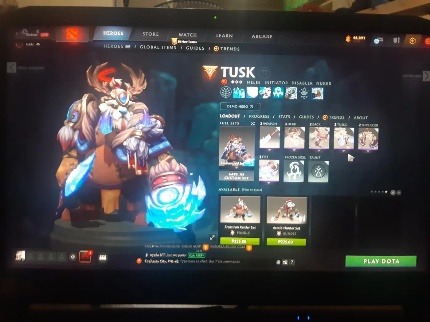 DOTA 2 ACCOUNT WITH ALL IN ITEMS FROM TI7 to TI10 BATTLE PASS AND ARCANA'S INCLUDED — screenshot 6