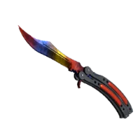 Butterfly Knife | Marble Fade (Factory New) — screenshot 1