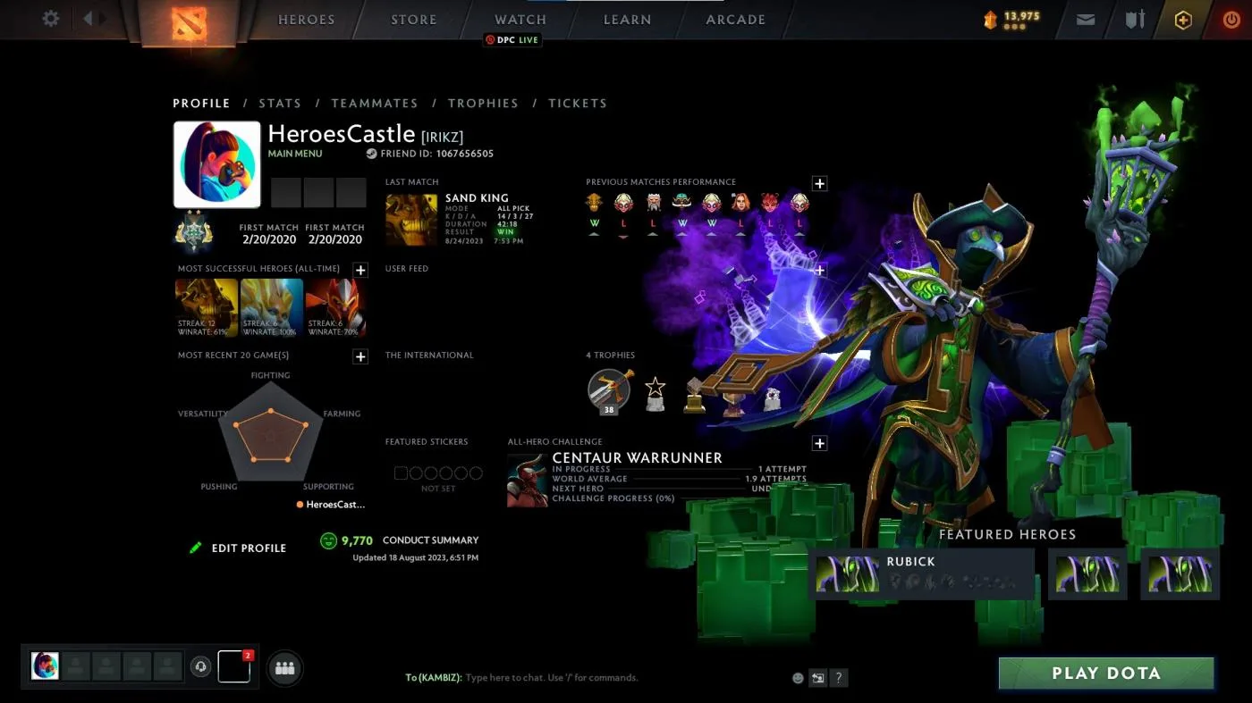 RANK+MOBILE+EMAIL | 9.7K BEH | ARCHON 2465 MMR | LVL 38 | — screenshot 1