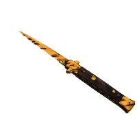 Stiletto Knife | Tiger Tooth (Factory New) — screenshot 1