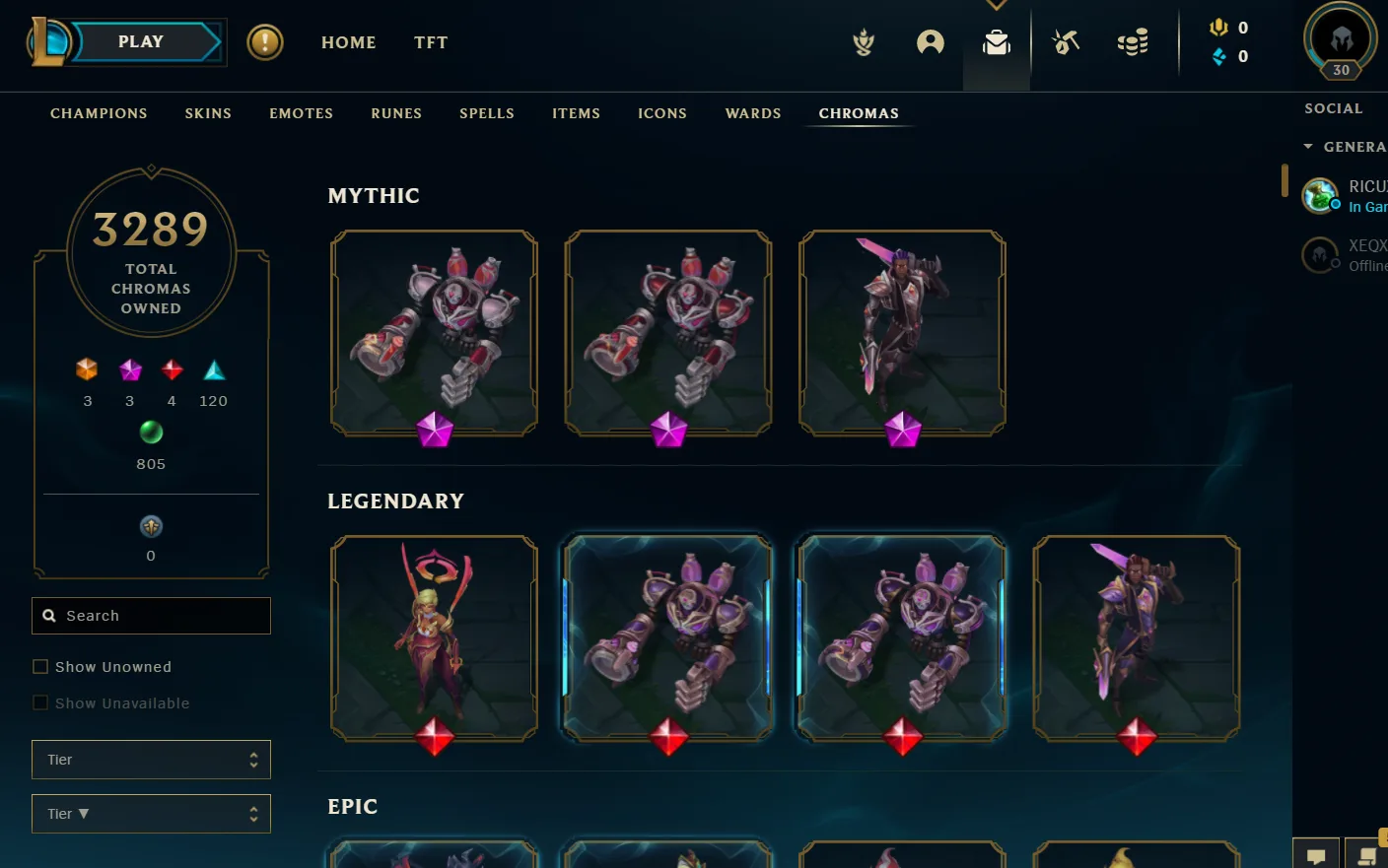 EUW ⭐1200 SKIN ACCOUNT | INCLUDES ALL RARE SKINS | PAX -VICTORIOUS SKINS — screenshot 5