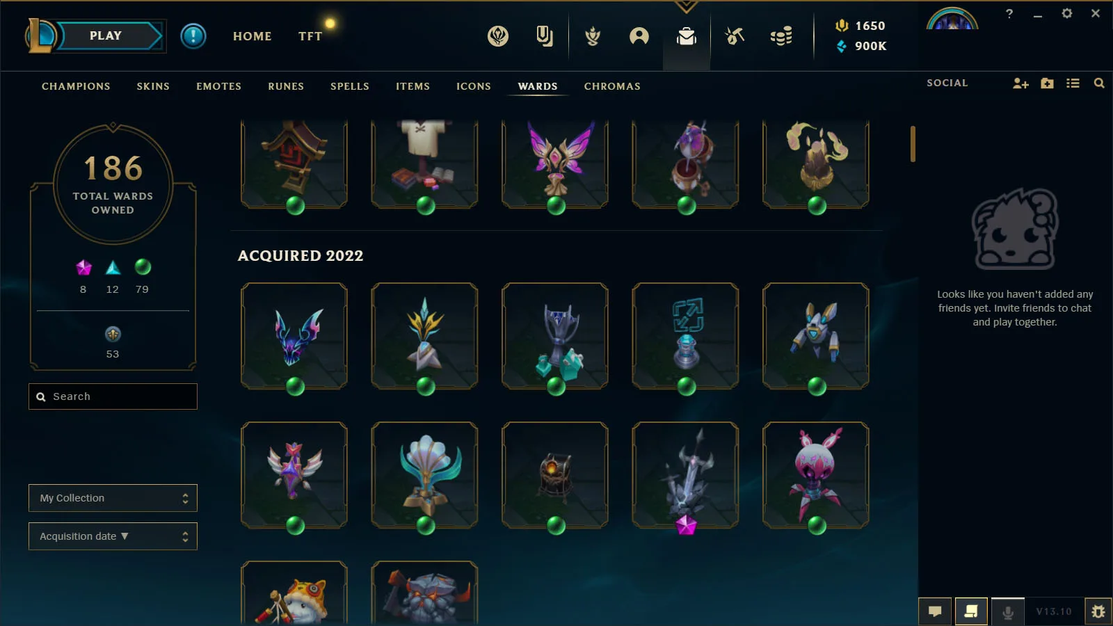 RARE COLLECTOR ACCOUNT 1523+ SKINS, 3325+ CHROMAS, ALL PAX SKINS — screenshot 1