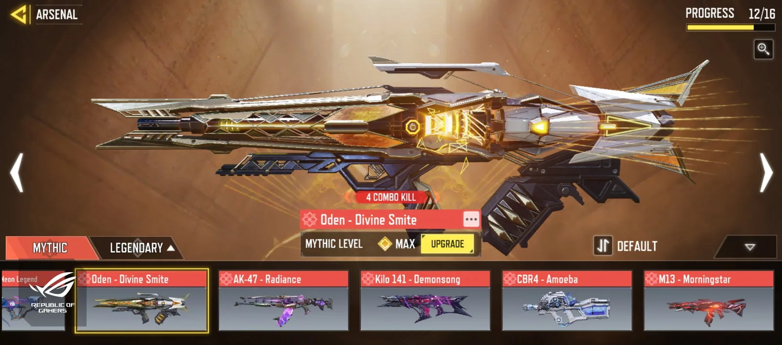 COD MOBILE GARENA WITH 12 MAXED MYTHIC AND SPECTRE T-3, AND MULTIPLE LEGENDARY — screenshot 5
