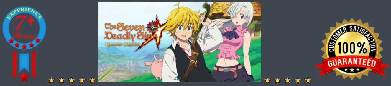 ⭐TRUSTED SELLER⭐ 6/6 ULTIMATE ESCANOR PURGATORY MELIODAS TRAITOR MELIODAS? — screenshot 1