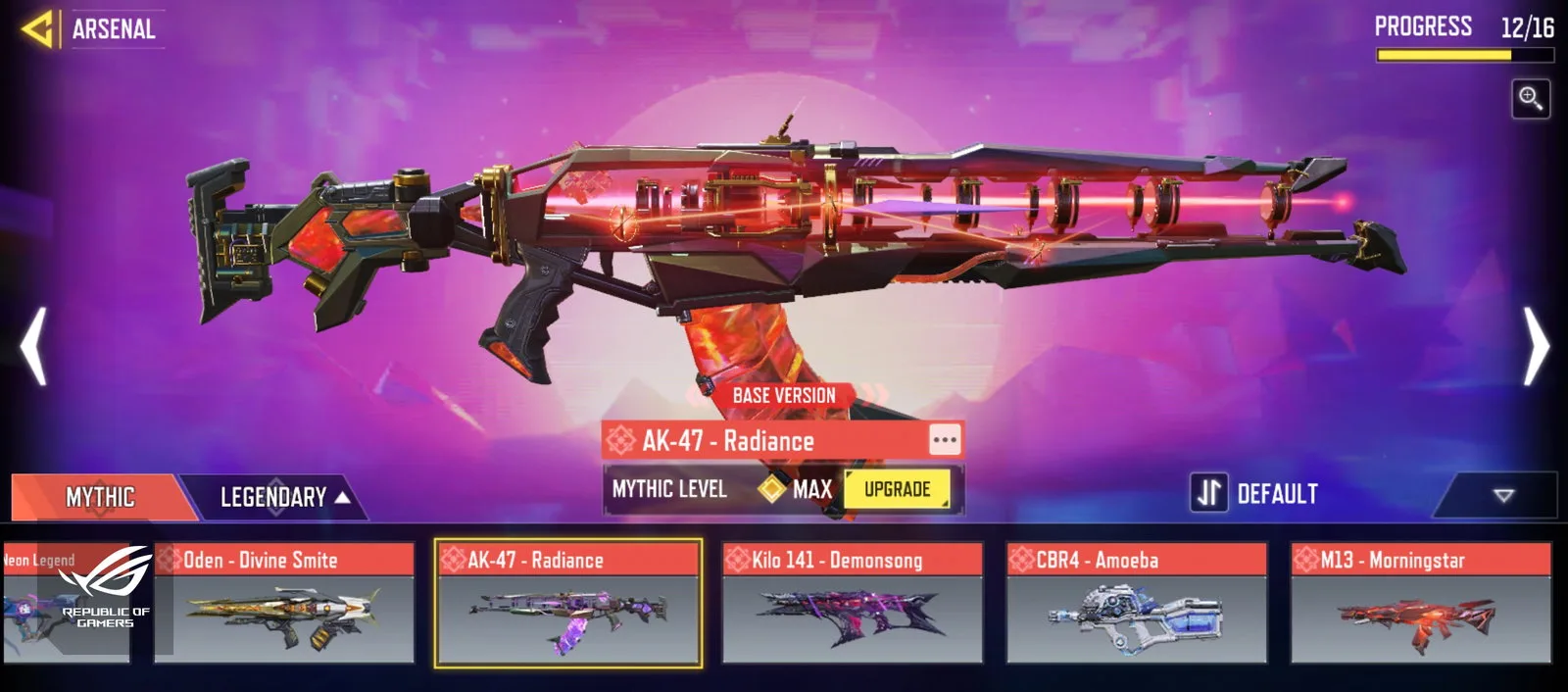 COD MOBILE GARENA WITH 12 MAXED MYTHIC AND SPECTRE T-3, AND MULTIPLE LEGENDARY — screenshot 6