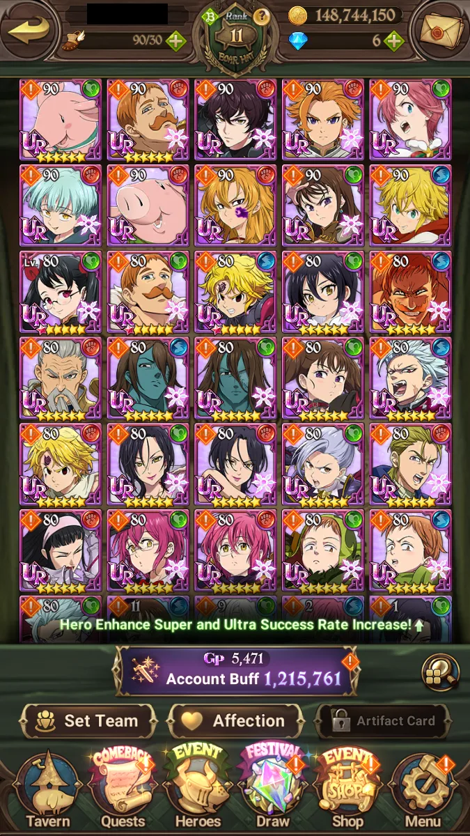 ⭐TRUSTED SELLER⭐ 6/6 ULTIMATE ESCANOR PURGATORY MELIODAS TRAITOR MELIODAS? — screenshot 5