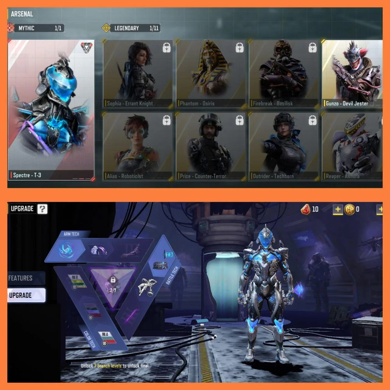 2 MYTHIC GUN| 1 MYTHIC CHARACTER | 15 LEGENDARY GUN | 1 LEGENDARY CHARACTERS | — screenshot 2