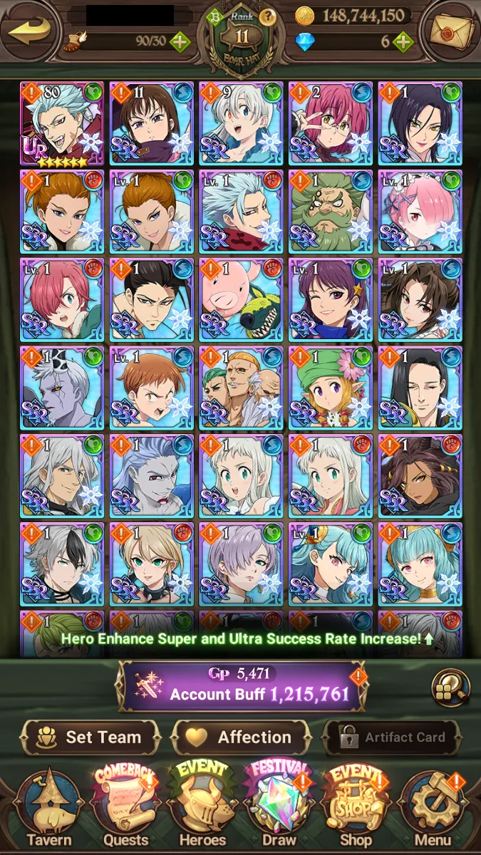 ⭐TRUSTED SELLER⭐ 6/6 ULTIMATE ESCANOR PURGATORY MELIODAS TRAITOR MELIODAS? — screenshot 6