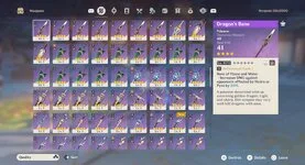 AR 60 ASIA ACCOUNT: 28 UNIQUE 5 STAR CHARACTERS - 53 WITH CONS, C2 NAHIDA — screenshot 7
