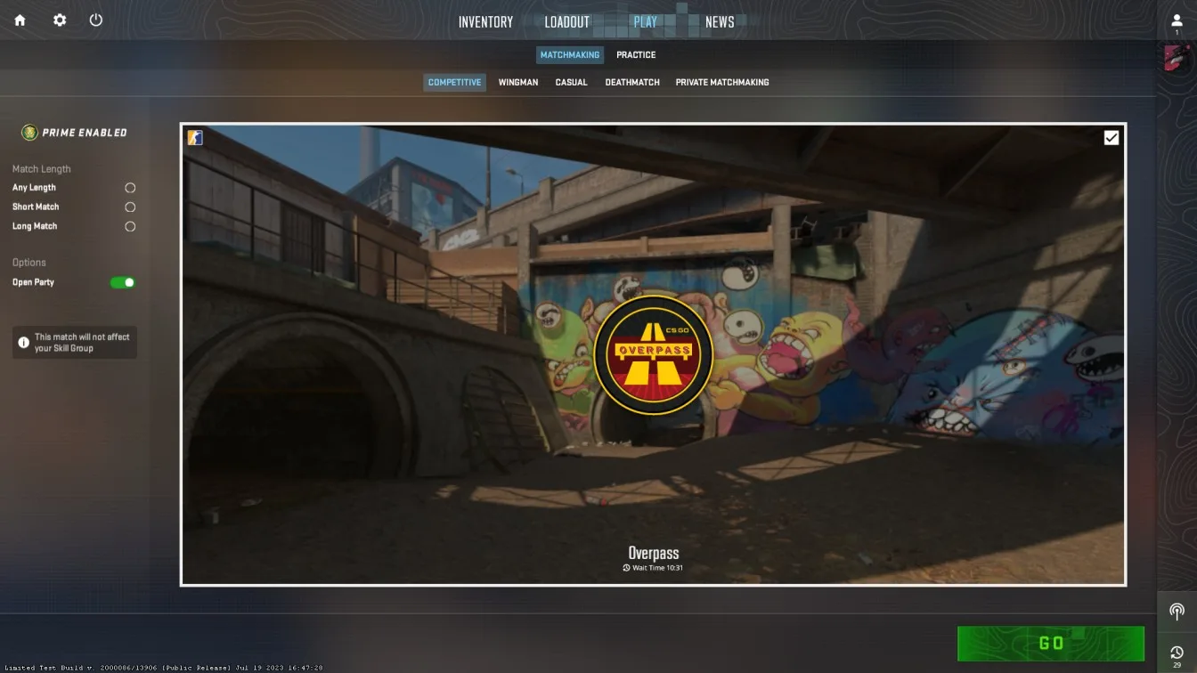 CS2 ITALY + CSGO prime with 6x [2021,22,23 Medals, Broken Fang, Riptide Diamond — screenshot 7